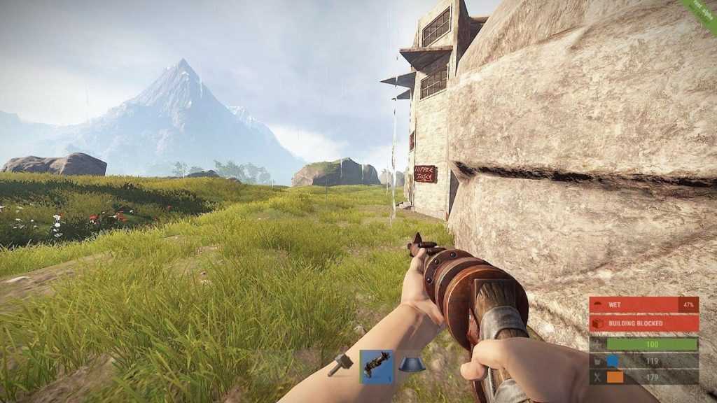 Скриншот игры Rust