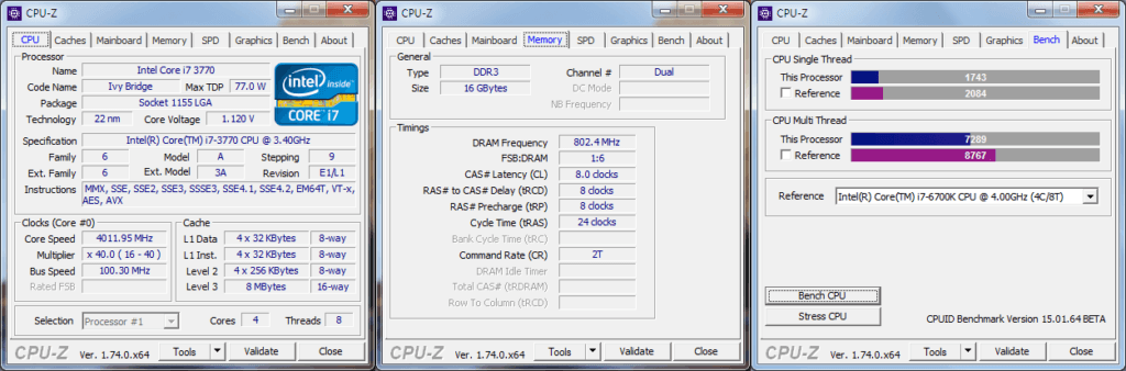CPU-Z / CPU-Z: Mobile