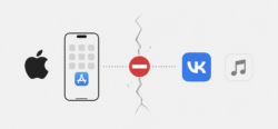 Цифровой разрыв — Apple заблокировала экосистему VK в российском App Store