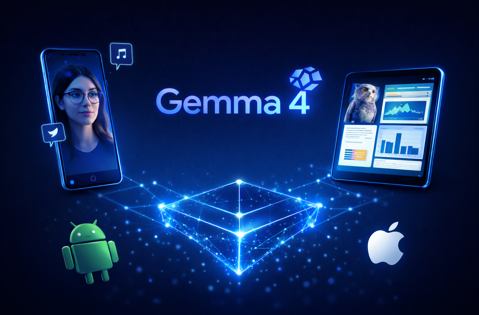 Gemma 4 от DeepMind: открытый мультимодальный ИИ, готовый к работе на устройстве