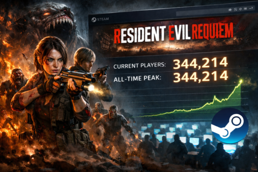 Resident Evil Requiem зафиксировал рекордный онлайн-пик в Steam