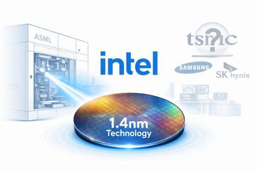 TSMC останется без литографов на 1,4 нм: Intel и Samsung уже на пути к новому поколению чипов