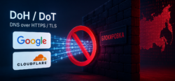 В России перестают работать защищённые DNS-сервисы Google и Cloudflare